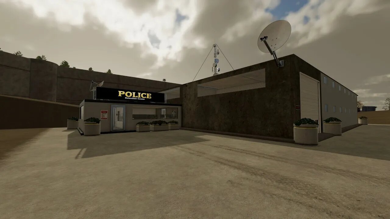 FS22 | Frontier | Timelapse #49 | Police station