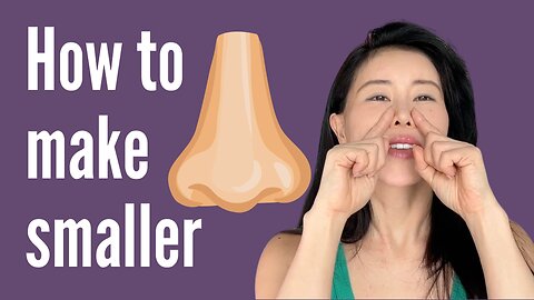 How to make nose smaller naturally