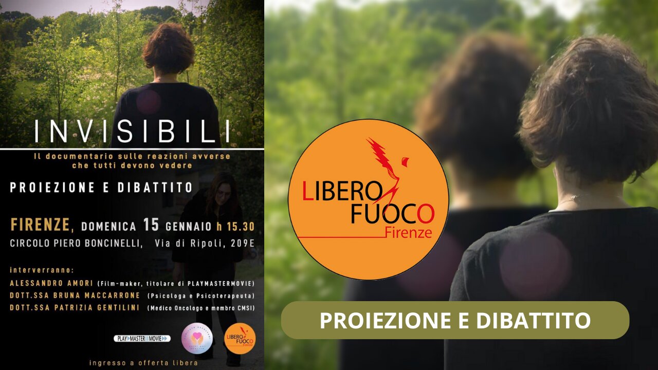 Proiezione e dibattito Invisibili - Libero Fuoco Firenze