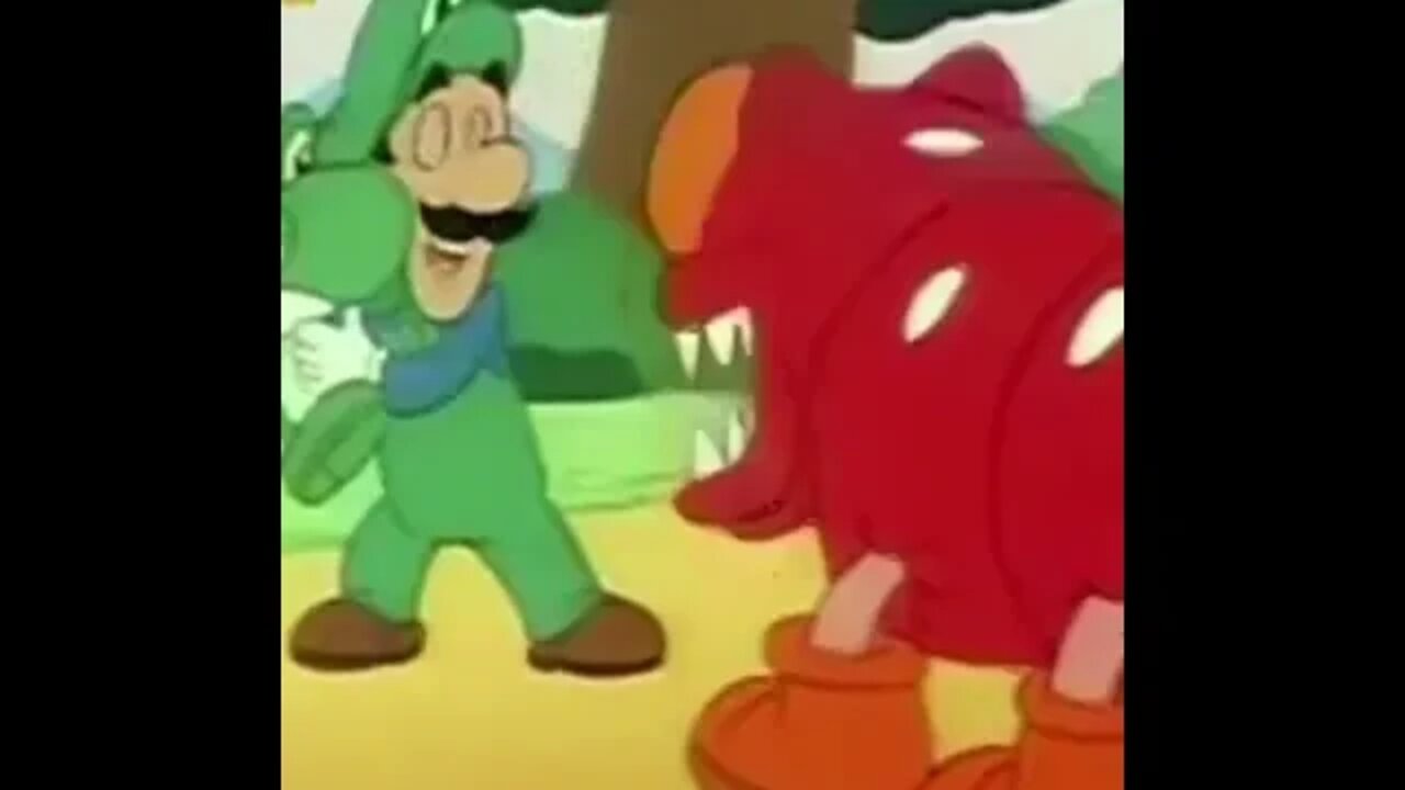 Mama Luigi Screams the I Feel Good Meme