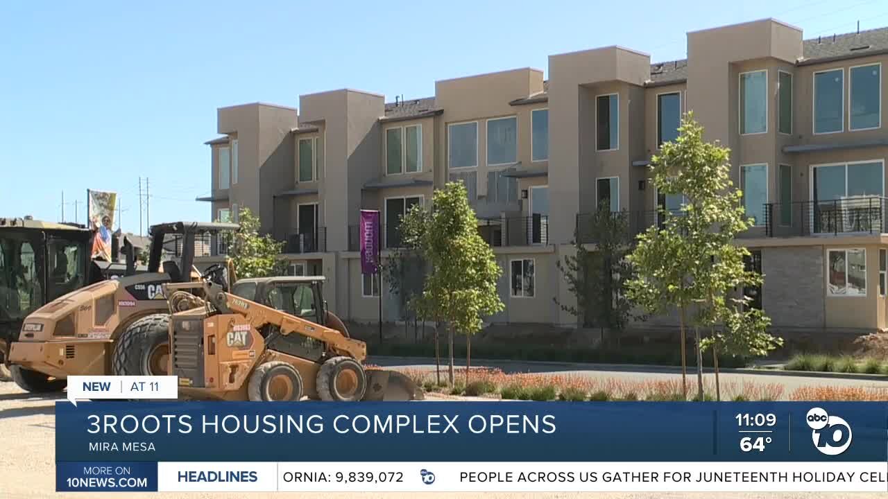 3Roots Housing Complex opens in Mira Mesa