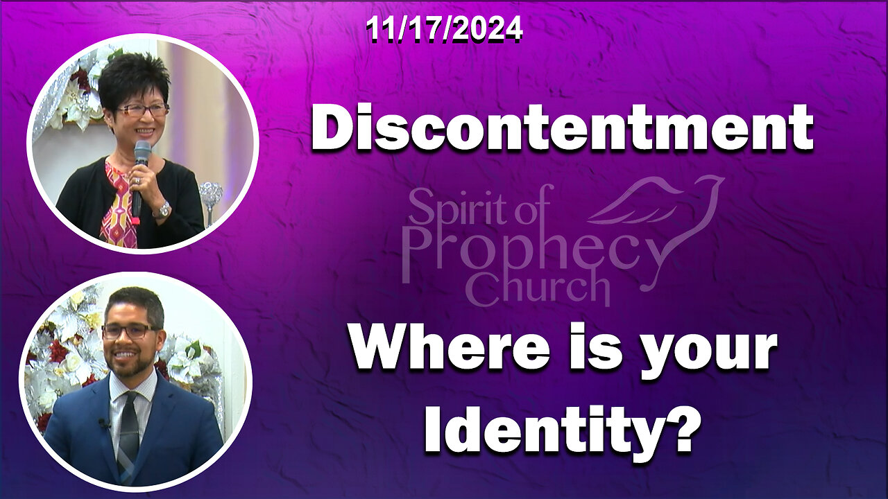 Spirit of Prophecy Sunday Service 11/17/2024