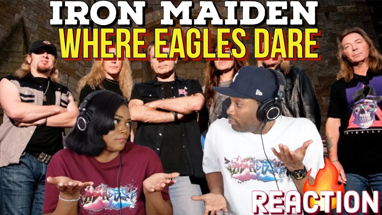 First Time Hearing Iron Maiden - “Where Eagles Dare” Reaction | Asia and BJ