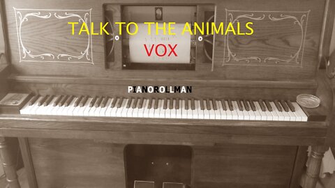 TALK TO THE ANIMALS - VOX