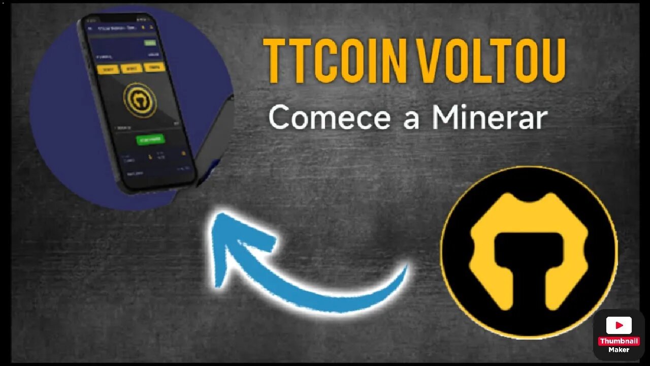 A TTCOIN Voltou Com a MINERAÇÃO Sua Chance de ter essa CRIPTOMOEDA