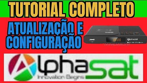 Tutorial completo Alphasat