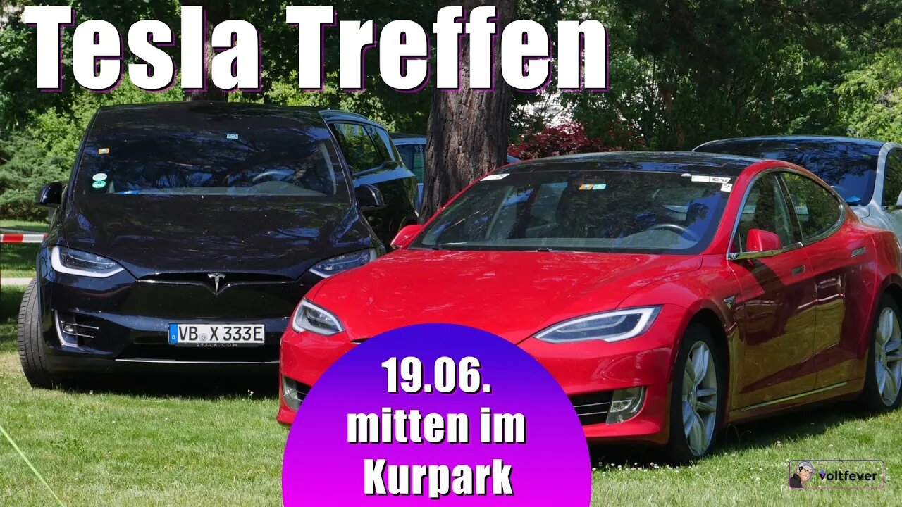 Das Tesla Treffen - voltfever in 2021 | Gemeinsam mit eMokon in Bad Soden-Salmünster