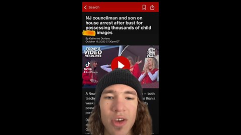 Farther and son arrested for child P o r n