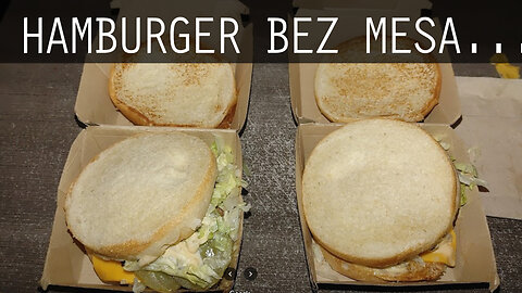 Hamburger 🍔 bez mesa