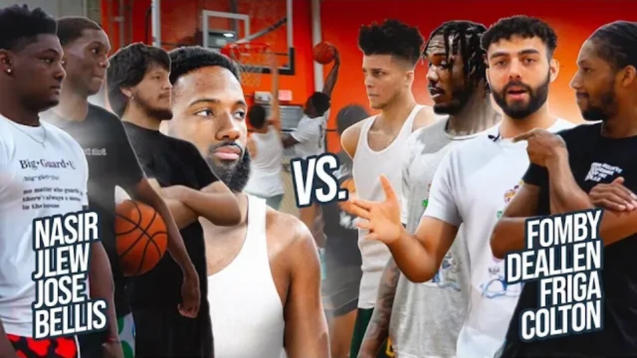 HIGH LEVEL 4v4 Basketball...
