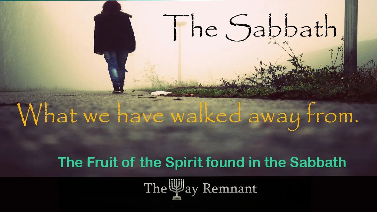 The Sabbath: What we have walked away from