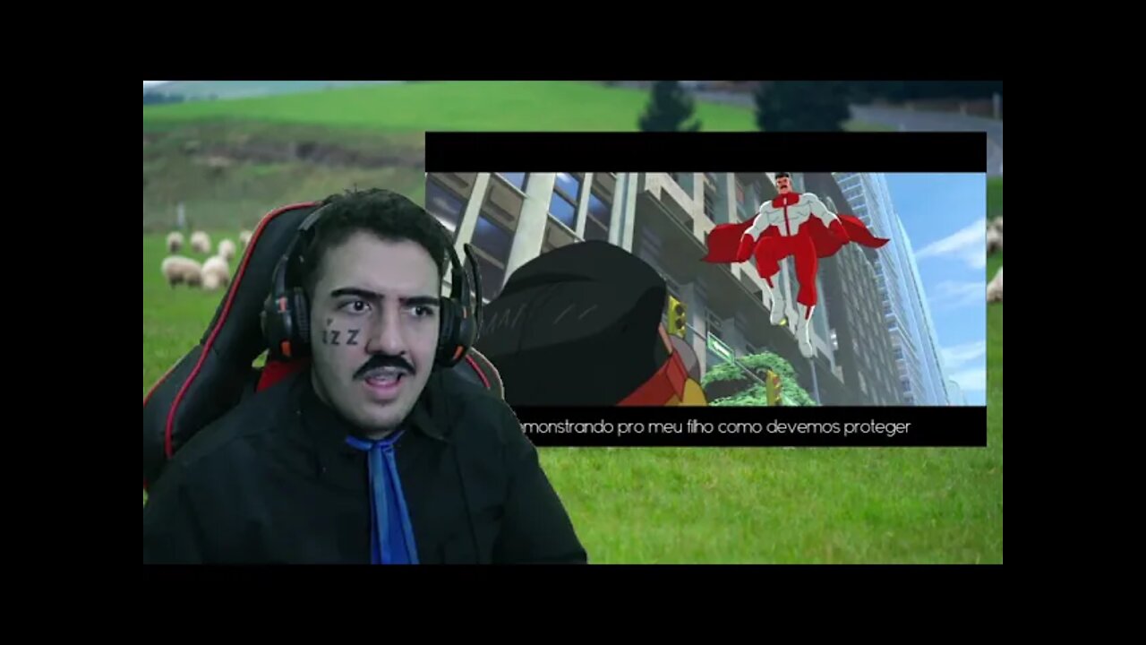PASTOR REACT Rap do Omni-Man (Invencível) - FORTE COMO NINGUÉM | PsychoRAP 33
