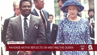 Pahokee native reflects on meeting Queen Elizabeth II