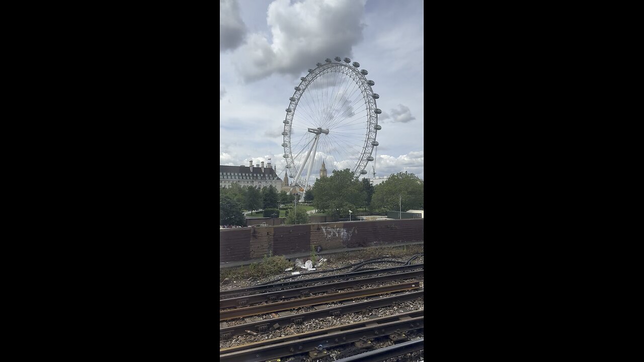 LONDON EYE on a distance