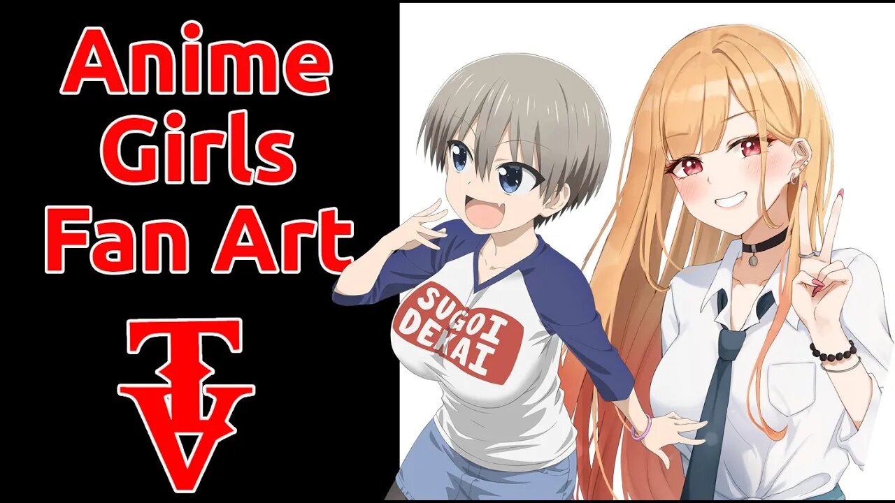 Fan Art of Anime Girls Gets Attacked #anime #animegirls