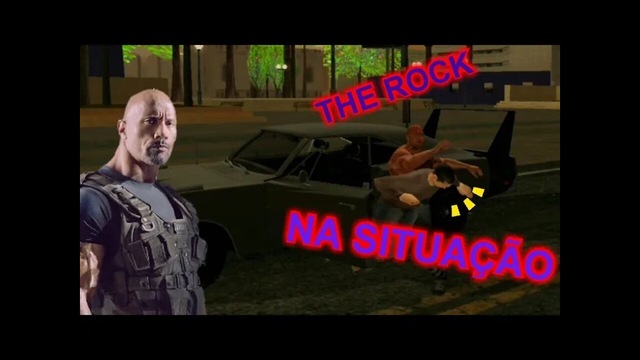 THE ROCK TÁ RUIM - NO GTA SAN ANDREAS CHEIO DE MEMES (ANDROID)