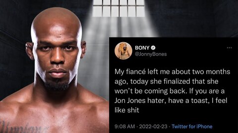 JON JONES TWEETS THAT HIS FIANCEE LEFT HIM | THE INTERNET RESPONDED THE ONLY WAY IT KNOWS HOW...