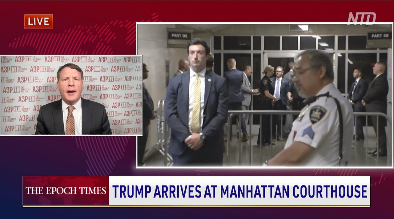 Mike Davis Joins NTD News' Live Coverage of President Trump's Indictment