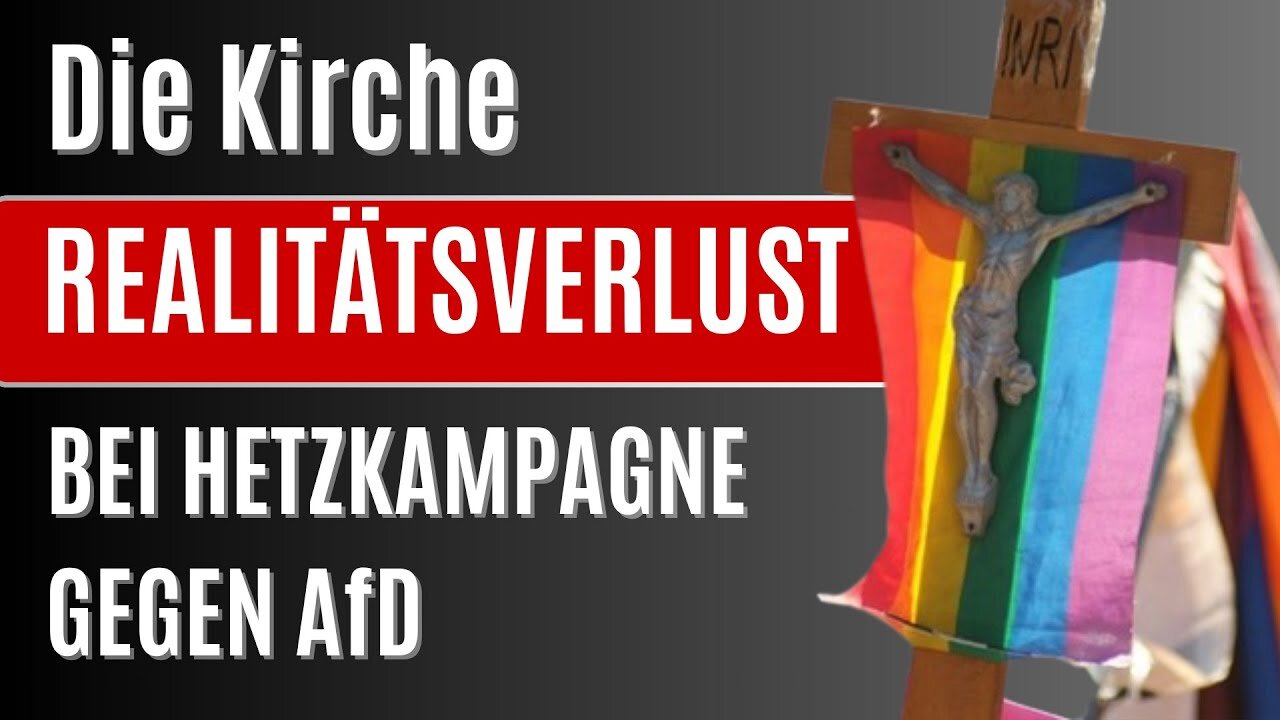 🚨UNGLAUBLICH! Die Kirche macht politische Stimmung GEGEN die AfD. Vom Glaube zur IDIOLOGIE..