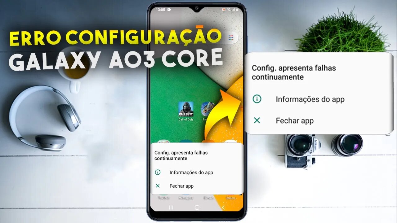 Galaxy A03 Core NÃO abre as CONFIGURAÇÕES? APRENDA COMO RESOLVER!