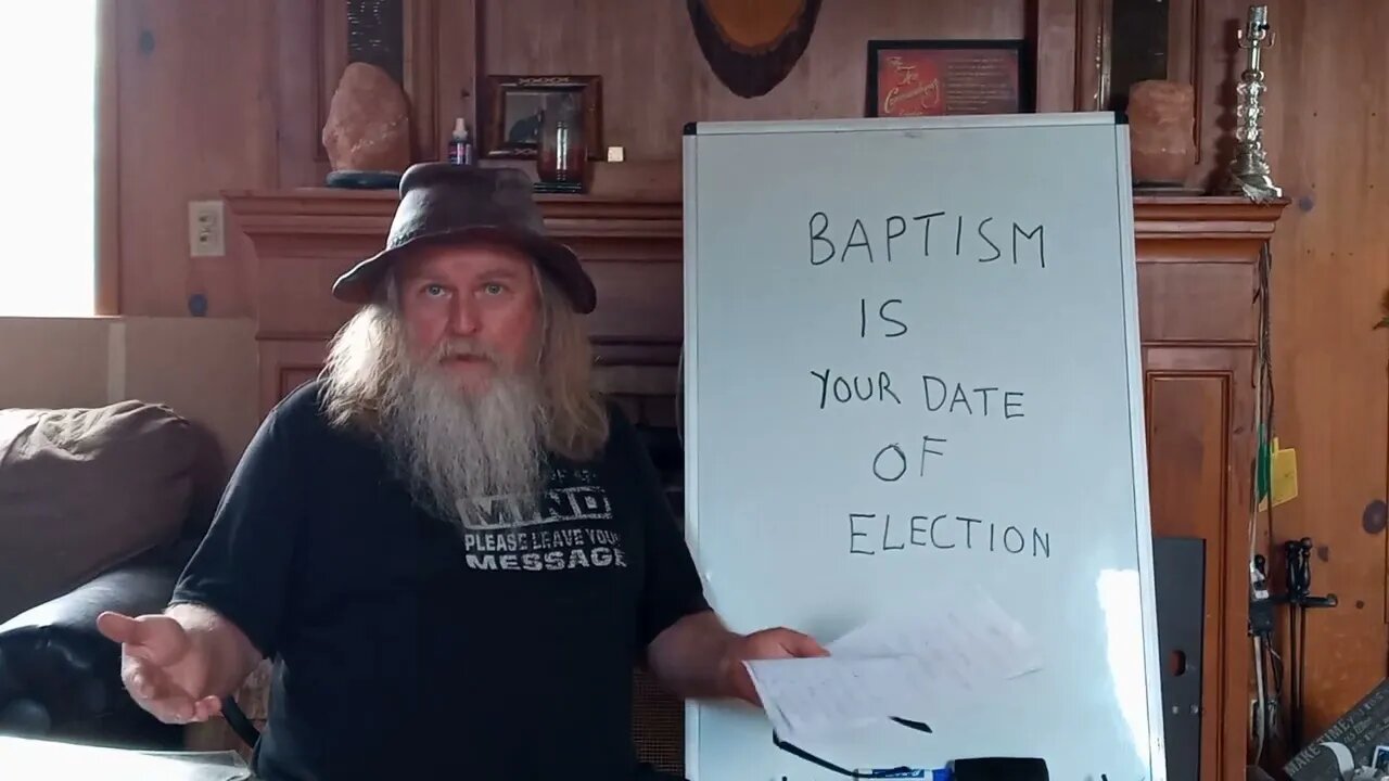 BAPTISM IS YOUR DATE OF ELECTION