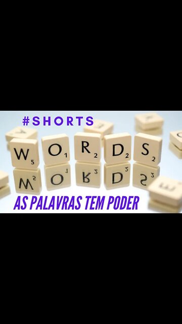 O CUIDADO COM AS PALAVRAS.#shorts
