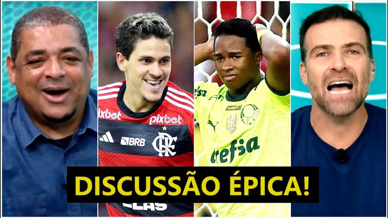PEGOU FOGO! "FALA AGORA! O Flamengo DEITOU E ROLOU no Palmeiras e pode..." Pilhado e Vampeta DEBATEM