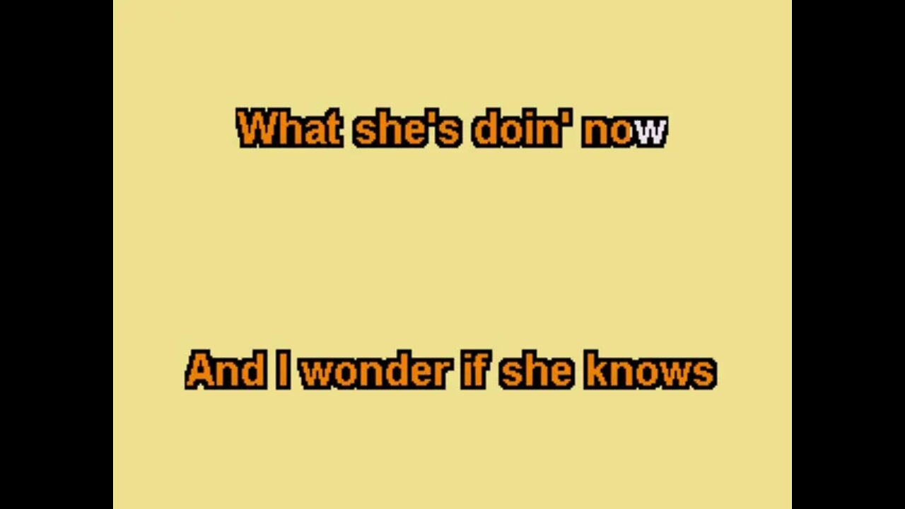 TU046 07 Garth Brooks What She's Doing Now