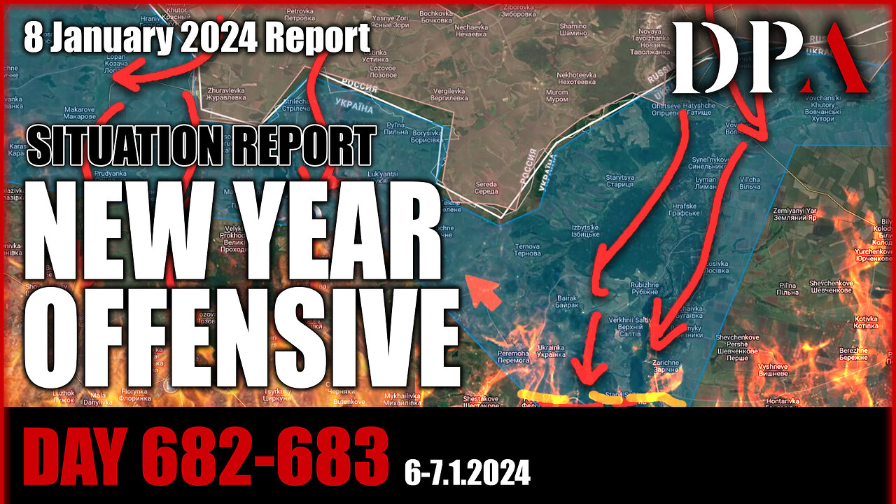 Russia launches Orthodox Christmas Offensive??? - Ukraine SITREP D682-683