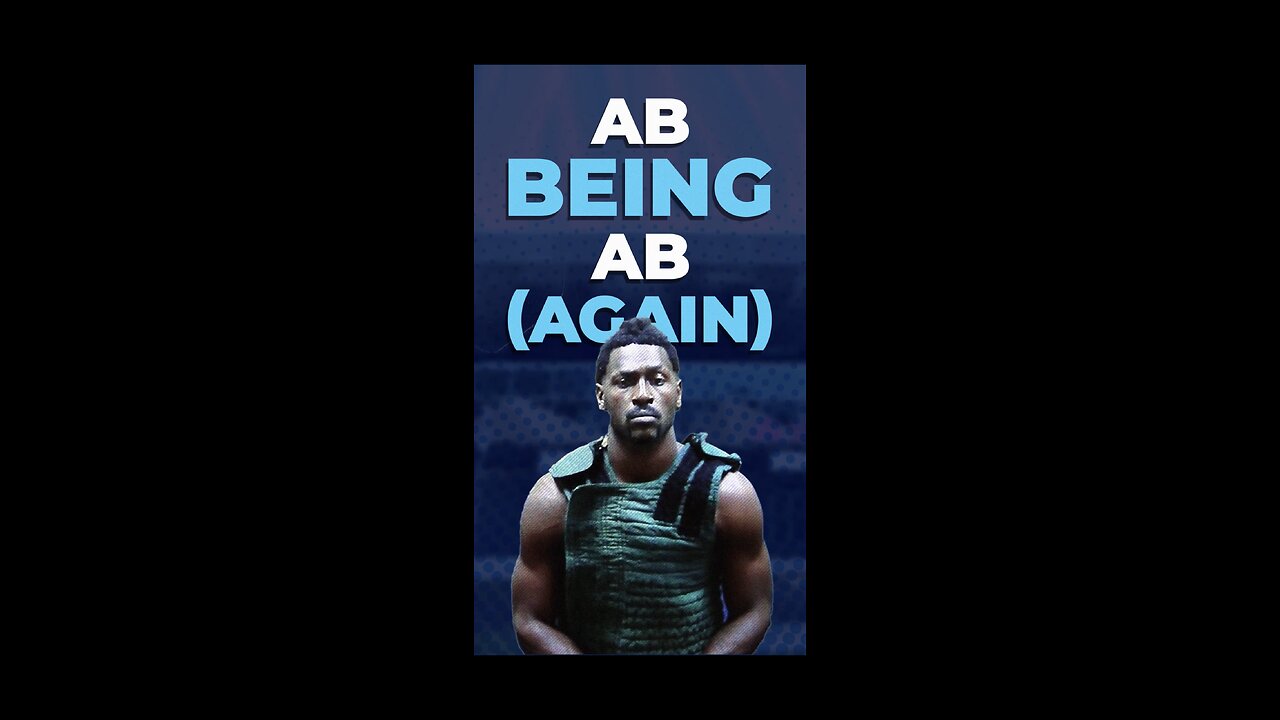 AB’s name has overshadowed his game & that’s not good. You riding w/ AB or you tired of his BS?