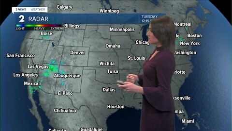 Warm & Windy with Fire Weather Concerns