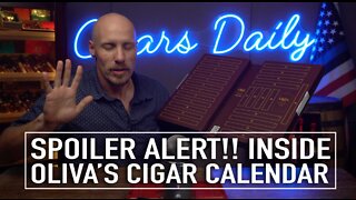 Spoiler Alert!! Inside Oliva's Cigar Calendar