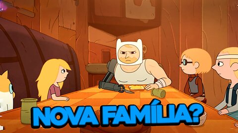 Você Viu a família que Finn Gelado Fez em Hora de Aventura?