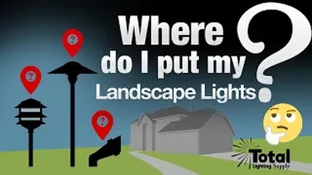 Where do I put my LED Low Voltage Outdoor Landscape Lights? by Total Outdoor Lighting