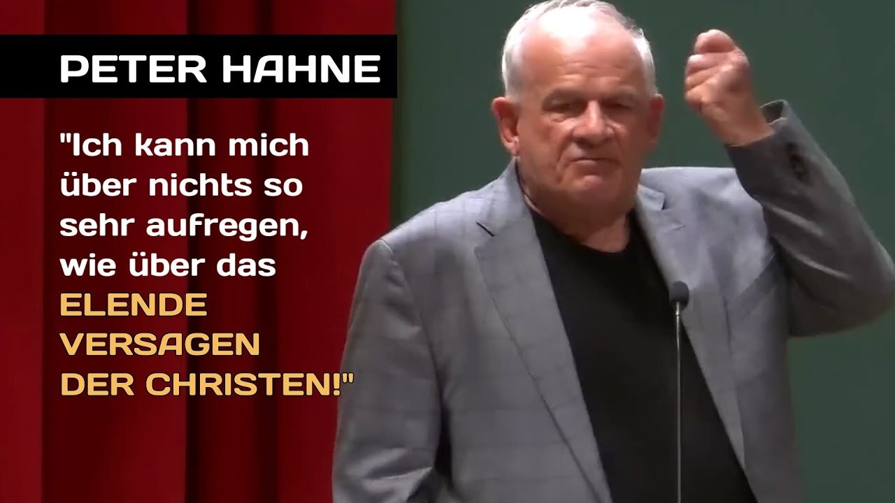 PETER HAHNE - wie gewohnt mit deutlichen Worten.DIE EWIGE BOTSCHAFT@ENDZEIT und sie merkten nichts!🙈