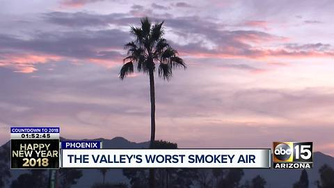 Monday expected to be one of the worst days ever for air quality in Phoenix