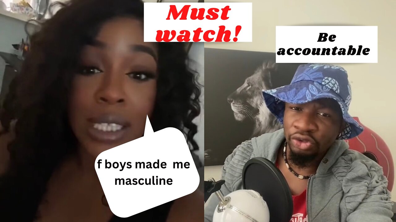 Morden Women claims they are masculine when men let them down and gets checked