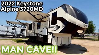 2022 Keystone Alpine 3720MD | MAN CAVE Fifth Wheel!