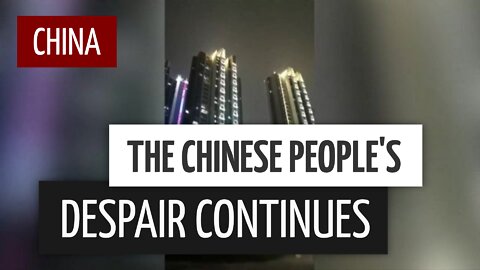 Despair of Chinese People Continues