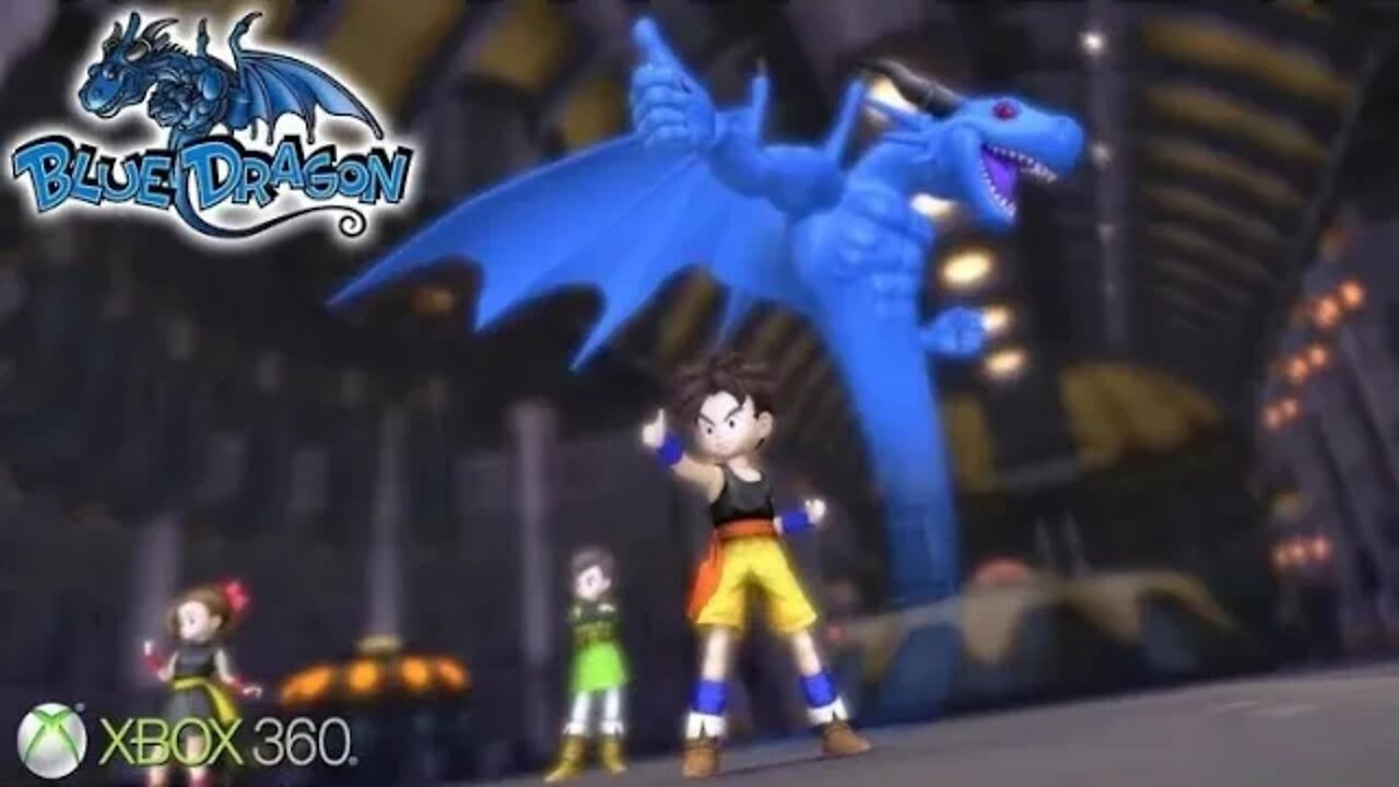 Jogando BLUE DRAGON no Xbox Series S