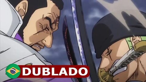 ZORO LUTA CONTRA FUJITORA 🇧🇷 (Dublado PT-BR) | One Piece: Stampede | 2022