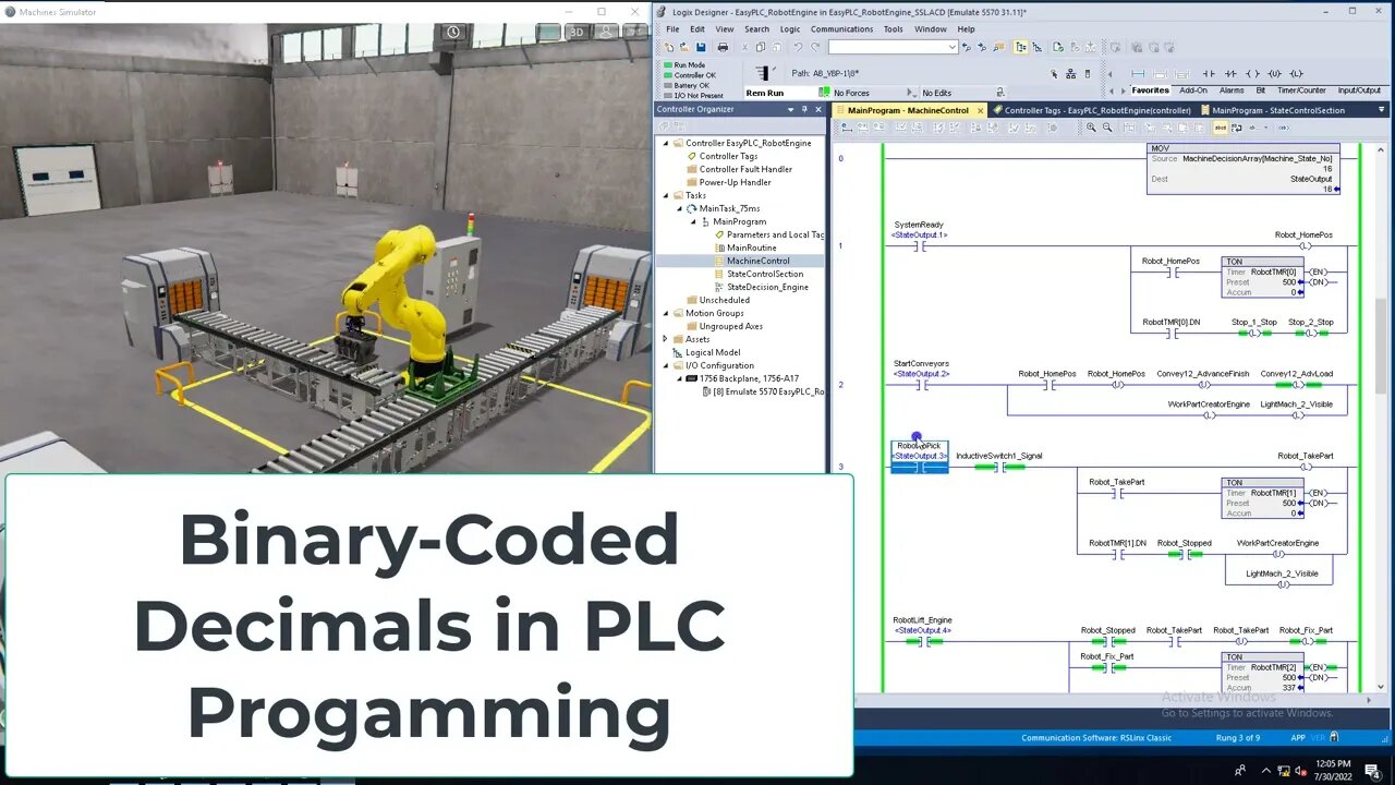 Binary Coded Decimals in PLC Programming