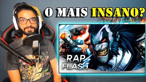 REACT - Rap do Lobo (DC Comics) - O FIM DA LIGA DA JUSTIÇA // Flash Beats (Prod. Sidney Scaccio)