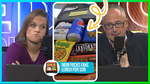 Mom Packs Fake Lunch For Son To Take To School
