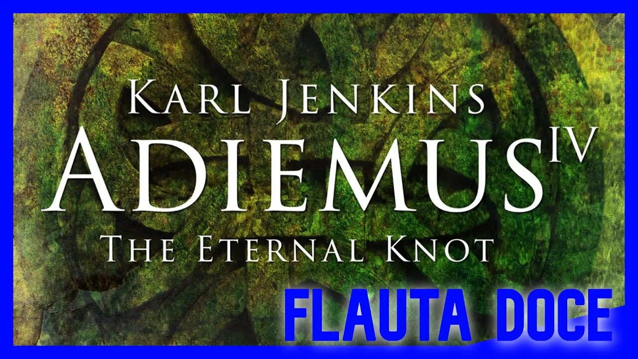 ADIEMUS - KARL JENKINS - FLAUTA DOCE Tutorial com notas na tela