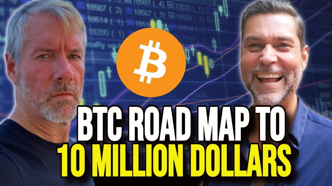 Michael Saylor & Raoul Pal - This Is How Bitcoin Gets To 10 Million A Coin