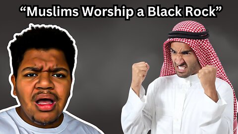 Muslim Gets Angry After Realizing Islam is Pagan and He Worships a Black Rock