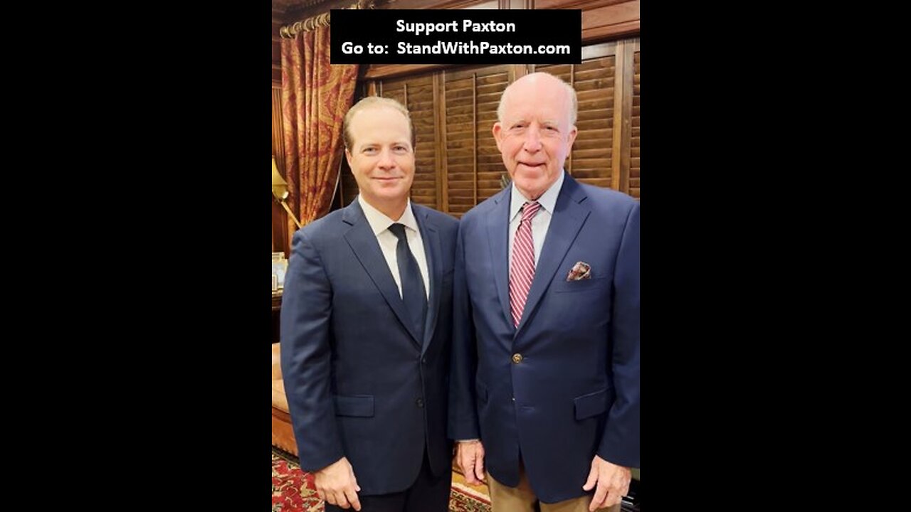 Acquit Paxton! Dr. Hotze heads to Austin - 9/5/2023