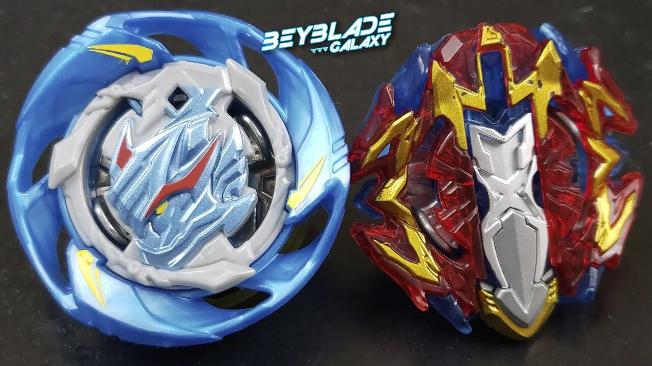 AIR KNIGHT .12E.Et-S vs BREAKER XCALIUS .1'.Sw-S - Beyblade Burst ベイブレードバースト