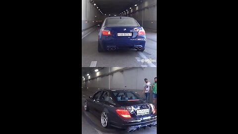 BWM vs Mercedes Benz C63